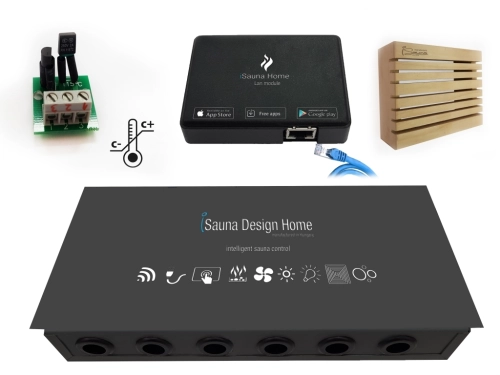 Szauna vezérlés