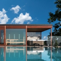 Egyedi luxus szaunaház a Balaton partján - iSauna Design Home Egyedi luxus szaunaház a Balaton partján - iSauna Design Home