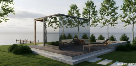 designer finn tükörszauna designer finn tükörszauna