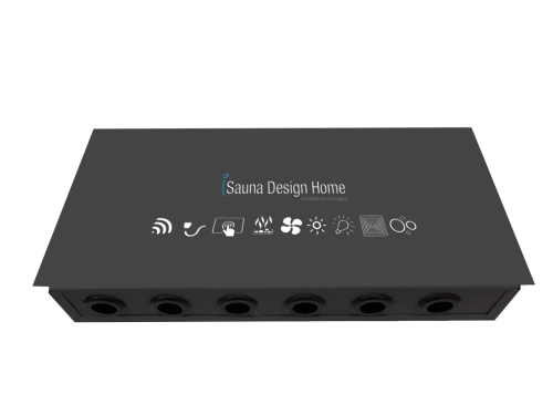 Kombi szauna vezérlő kötődoboz