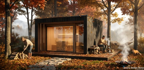 kültéri szaunakabin