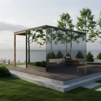 designer finn tükörszauna