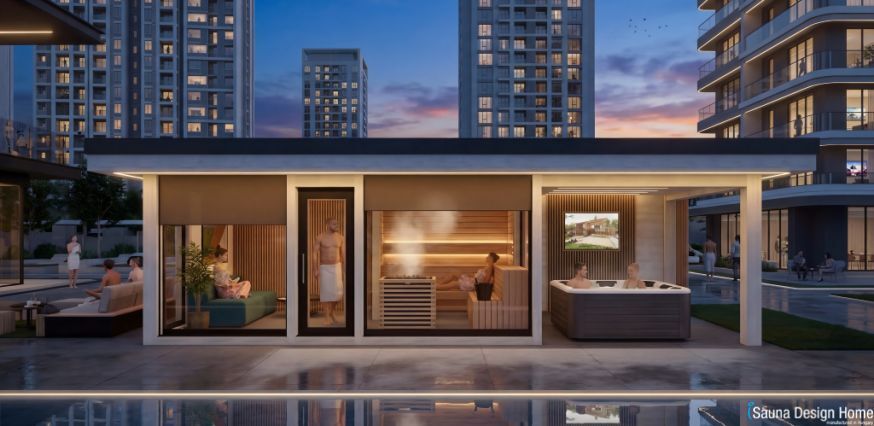 Sky Residence finn szauna ház